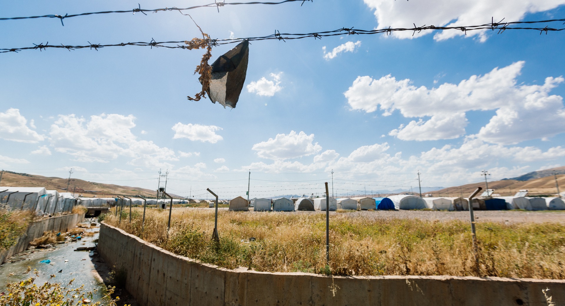A displacement camp in northern Iraq.